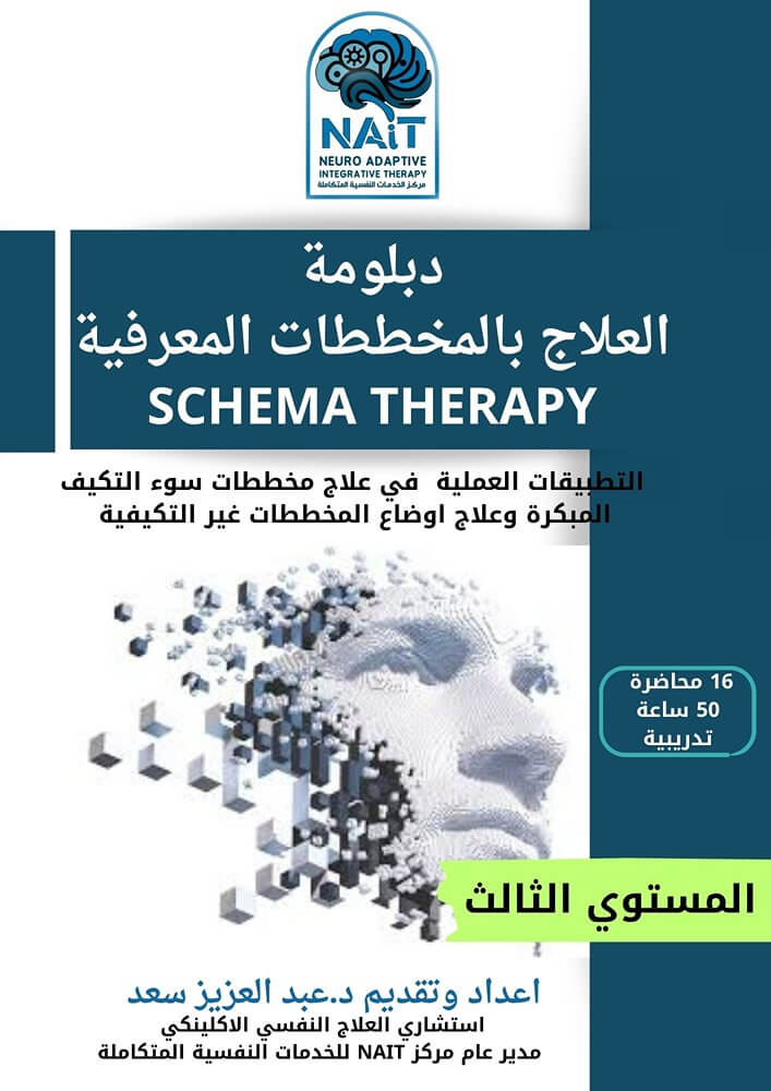 دبلومة العلاج بالمخططات المعرفية Schema Therapy – المستوى الثالث